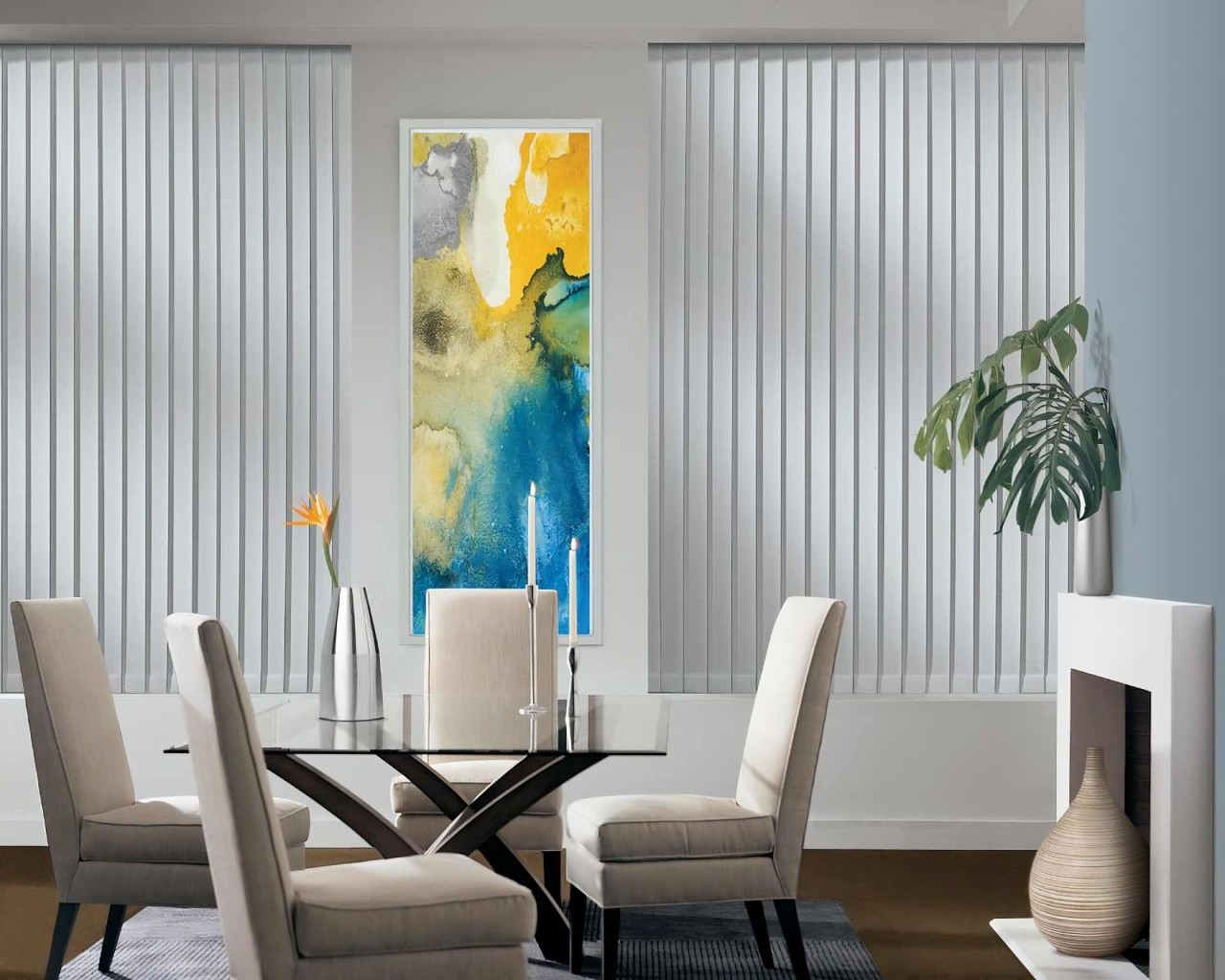 Somner® Custom Vertical Blinds near Wichita, Wichita (KS) with various materials, colors, and more